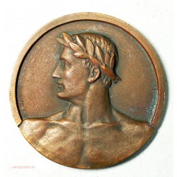 Médaille art deco Athlète par PIERY,  lartdesgents.fr AVIGNON