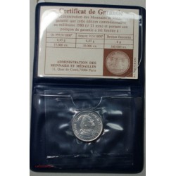 Médaille argent scellée du Pape Jean Paul II avec certificat de garantie