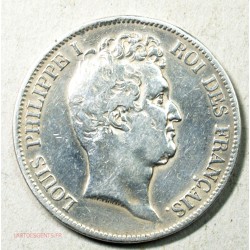 ECU Louis Philippe Ier de  5 Francs 1831 T Nantes tranche en creux