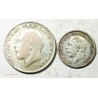 GB - GEORGES VI - Half crown  1925+  shilling 1929