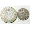 GB - GEORGES VI - Half crown  1925+  shilling 1929