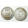 Tunisie - 2 x 20 Francs argent 1353/1935, lartdesgents.fr