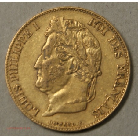 Louis Philippe Ier, 20 Francs 1848 A Paris, lartdesgents.fr
