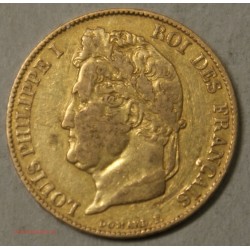 Louis Philippe Ier, 20 Francs 1833 A Paris, lartdesgents.fr