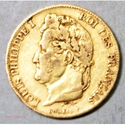 Louis Philippe Ier, 20 Francs 1839 A Paris, lartdesgents.fr