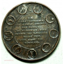 Médaille fédérale suisse de tir libre de Bâle 1844 par A.  BOVY