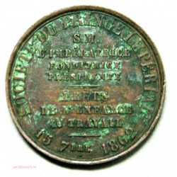 Médaille Société du prince impérial 1862 par STERN.E