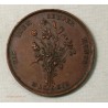 Médaille 1819 CLEMEN-ISAURA Lus. Floral Restauratrix. signée eugene dubois