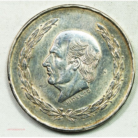 MEXIQUE - 5 Pesos 1853 Hidalgo