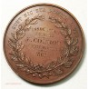 Médaille Lycée NAPOLEON collège Henri IV 1867 par CAQUE, lartdesgents.fr