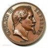 Médaille Argent, Napoléon III Ministère Agriculture, GRENOBLE 1864 par BARRE