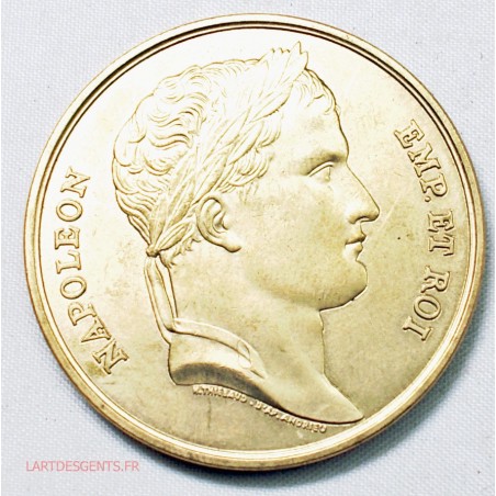 Médaille du sacre de Napoléon Ier par Pie VII par Thiébaud