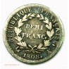 NAPOLEON Ier - demi franc 1808 Paris, lartdesgents.fr