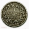 Louis Philippe Ier, 1 Franc 1833K Bordeaux, lartdesgents.fr