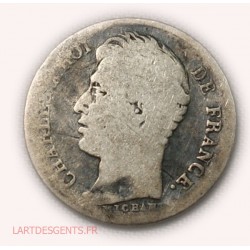 CHARLES X - demi Franc 1827 A Paris, lartdesgents.fr
