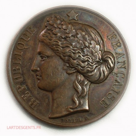 Médaille CERES Enseignement du dessin 1872 par BORREL F.