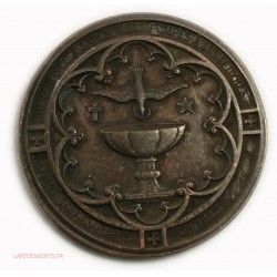 Médaille BAPTEME attribuéé collège ST JOSEPH Avignon 1865 par Arthur Martin