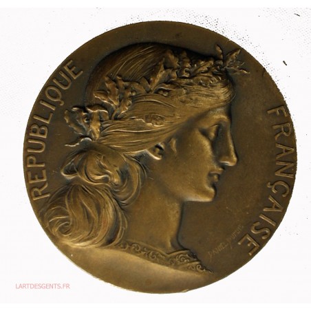 Médaille Cérès du SYNDICAT DES PECHEURS ET RIVERAINS DE FRANCE par  DUPUIS