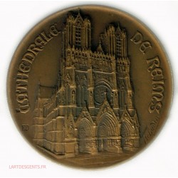 Médaille Cathédralle de REIMS, cours ST Louis 1923