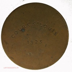 Médaille Cathédralle de REIMS, cours ST Louis 1923