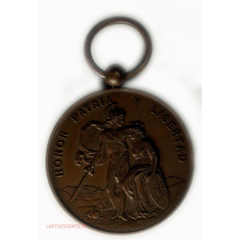 Médaille  Honor Patria y Libertad BILBAO a sus defensores 1874