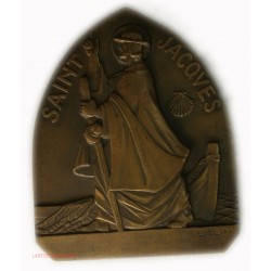Médaille  Saint  JACQUES de Zédédée par E.BLIN