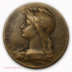 Médaille ASSISTANCE PUBLIQUE PARIS 1907, 7° par O.ROTY