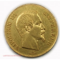 Napoléon III, 100 Francs or 1855 A, lartdesgents.fr Avignon