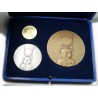 Coffret Médaille Unesco - Philae 1975 Egypte or, argent, bronze