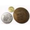 Coffret Médaille Unesco - Philae 1975 Egypte or, argent, bronze