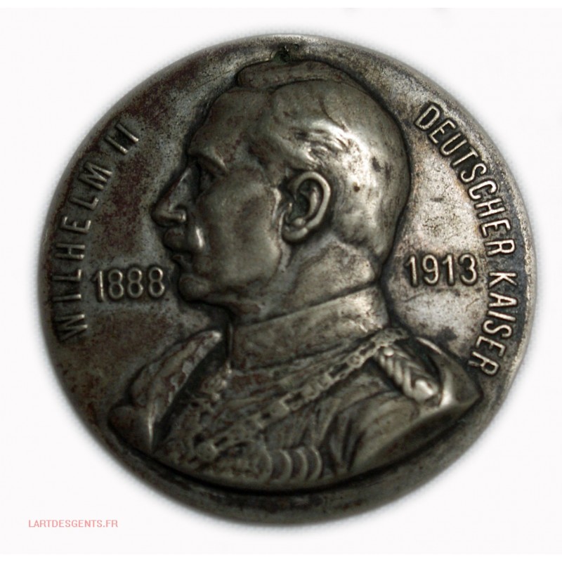 Médaille uniface WILHEIM II 1888-1913