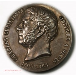 Médaille Ch. CHRISTOFLE Orfèvre à Paris 1805-1863
