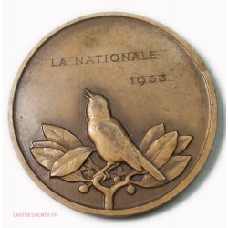 Médaille joueur de Lyre (la Nationale 1953) par Georges GUIRAUD