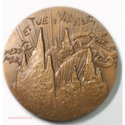 Médaille Jacques AUDIBERTI par LAGRIFFOUL, lartdesgents AVIGNON