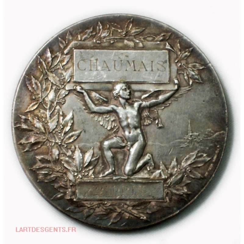 Médaille bronze argenté par Henri DUBOIS 1897-1898