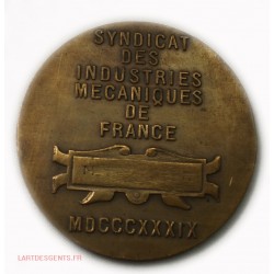 Médaille Denis PAPIN Syndicat des Ind. Mécaniques de France 1839 par Daniel DUPUIS