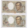 BILLETS VOLES EN MAGASIN - 200 Francs MONTESQUIEU L'ART DES GENTS