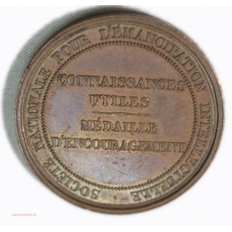 Médaille d'encouragement - Connaissances Utiles -  1 Oct. 1831