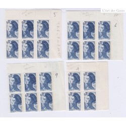 TIMBRES FRANCE VARIETES N°2240a Double Frappe1982 L'ART DES GENTS AVIGNON