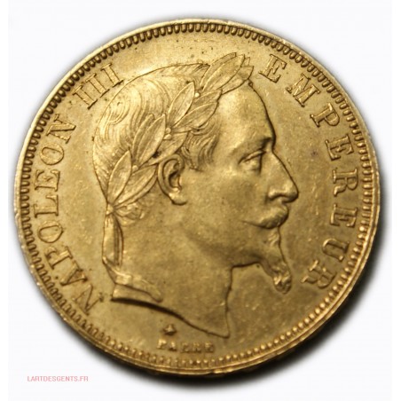 Napoléon III, 50 Francs or 1868 A PARIS, lartdesgents.fr Avignon