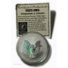 USA- 2005 DOLLAR Eagle colorisée or 24 carats & Hologramme + Certificat