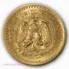 Mexique - 2,5 Pesos or/gold 1945, lartdesgents.fr