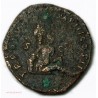 ROMAINE - Sesterce Lucius Verus Parthe Captif 166 Ap JC. RIC.1441 TB