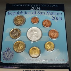 Coffrets complets EURO SAN MARIN BU  2004 et 2005, lartdesgents.fr