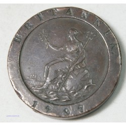 Royaume uni - 2 Pence Georgius III 1797, lartdesgents.fr