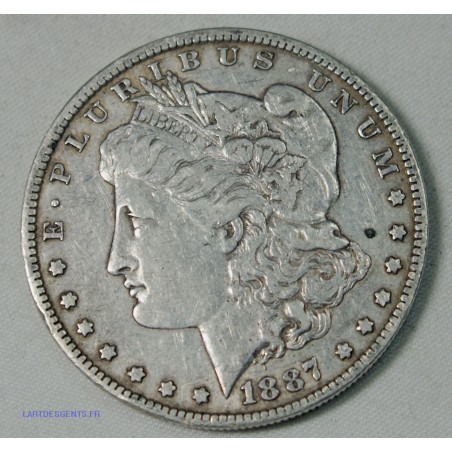 USA - Morgan $ 1 dollar 1887 O, lartdesgents.fr
