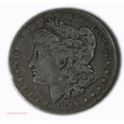 USA - Morgan $ 1 dollar 1886 O, lartdesgents.fr