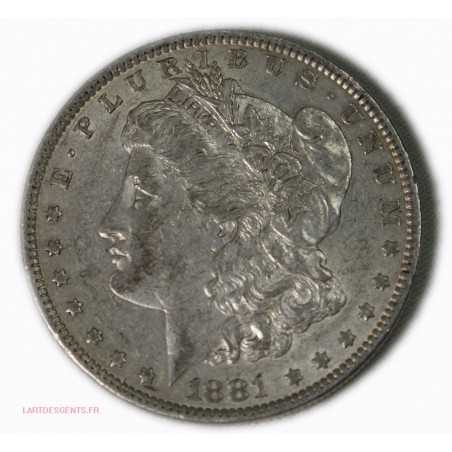 USA - Morgan $ 1 dollar 1881 O, lartdesgents.fr