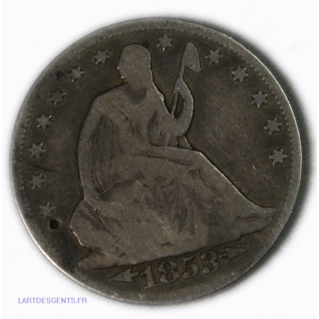 USA - half dollar 1853 , lartdesgents.fr