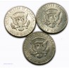 USA - Liberty   Half Dollar 1964, 1967, 1968, lartdesgents.fr